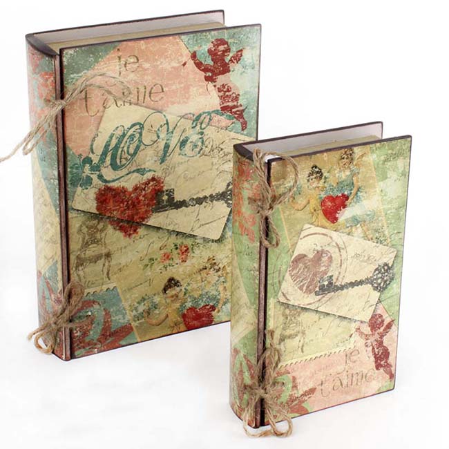 3870901.0031 Шкатулка-книга (набор из 2х шт) TO4ROOMS 