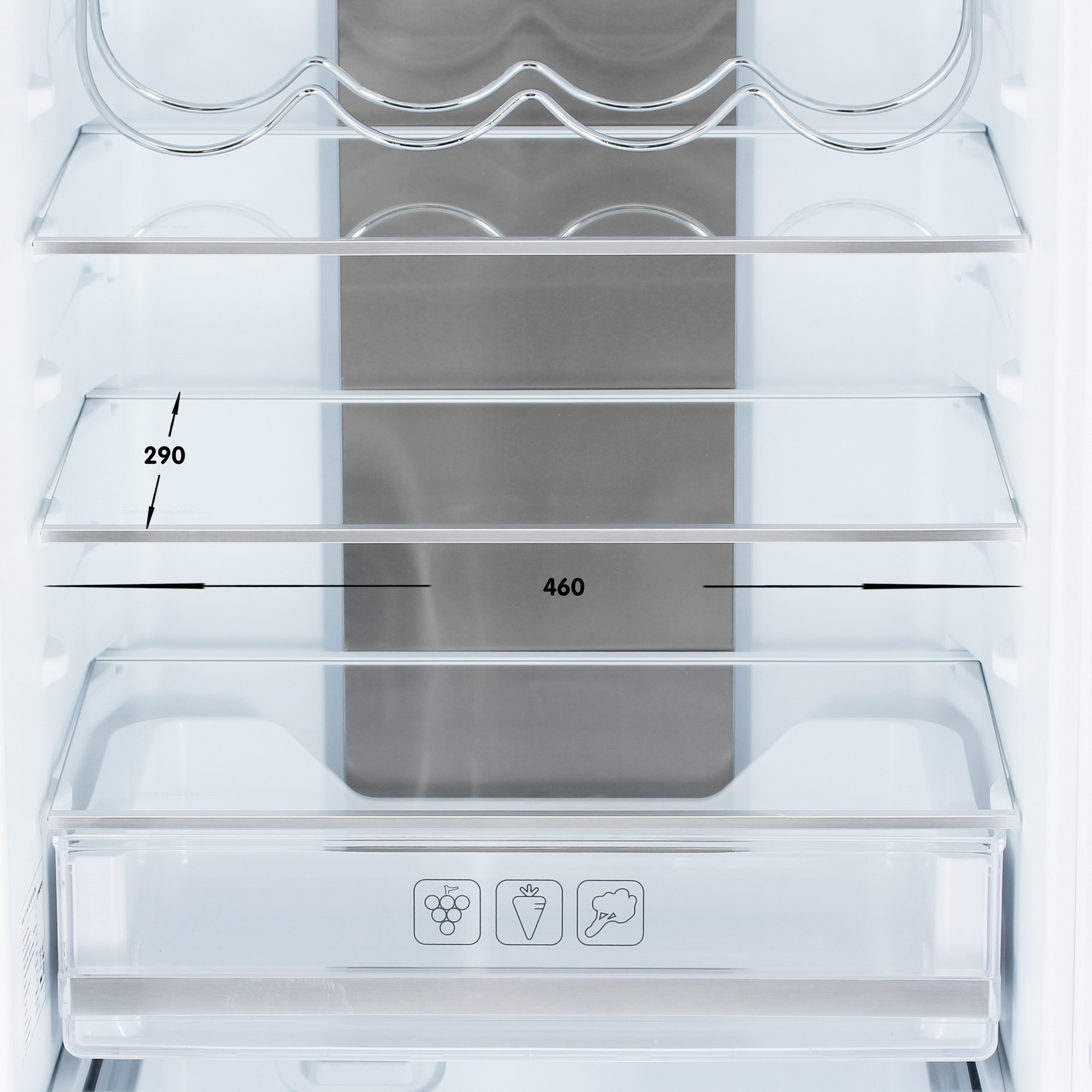 9168735 Встраиваемый холодильник Meferi MBR177 TOTAL NO FROST ULTRA STDN-0049173 - Вид №7