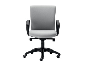 Тканевый мягкий поворотный операционный стул с подлокотниками