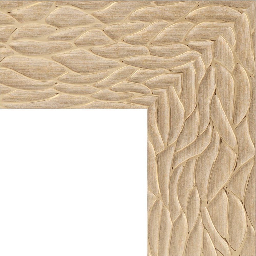 BY 3117 Зеркало в багетной раме - золотые дюны 90 mm EVOFORM Definite - Вид №5