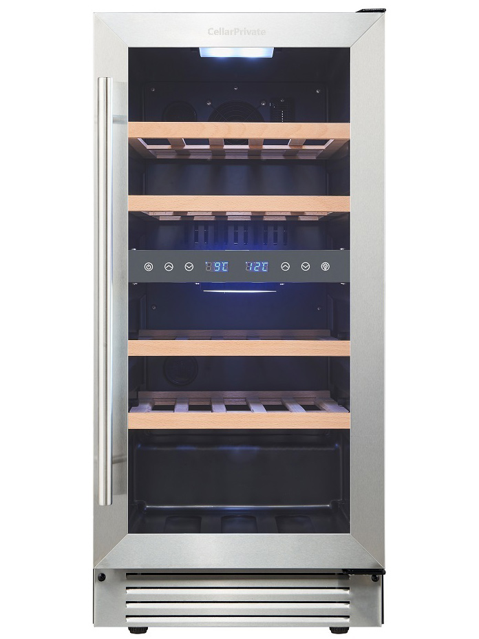 9943159 Винный шкаф Cellar Private CP027-2T серебристый STDN-0137301 - Вид №2