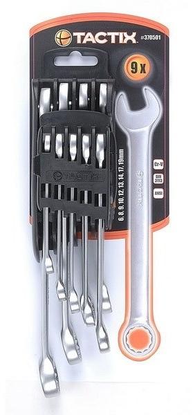 KAPRIOL TACTIX Набор комбинированных ключей из 9 предметов Set chiavi sun-id-1462145 - Вид №1