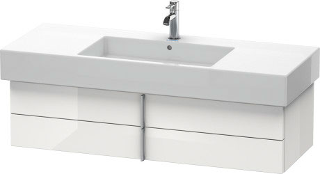 VE621506969 Тумбочка подвесная Vero #VE6215 1200 x 446 мм Орех брашированный (натуральный шпон) Duravit - Вид №2