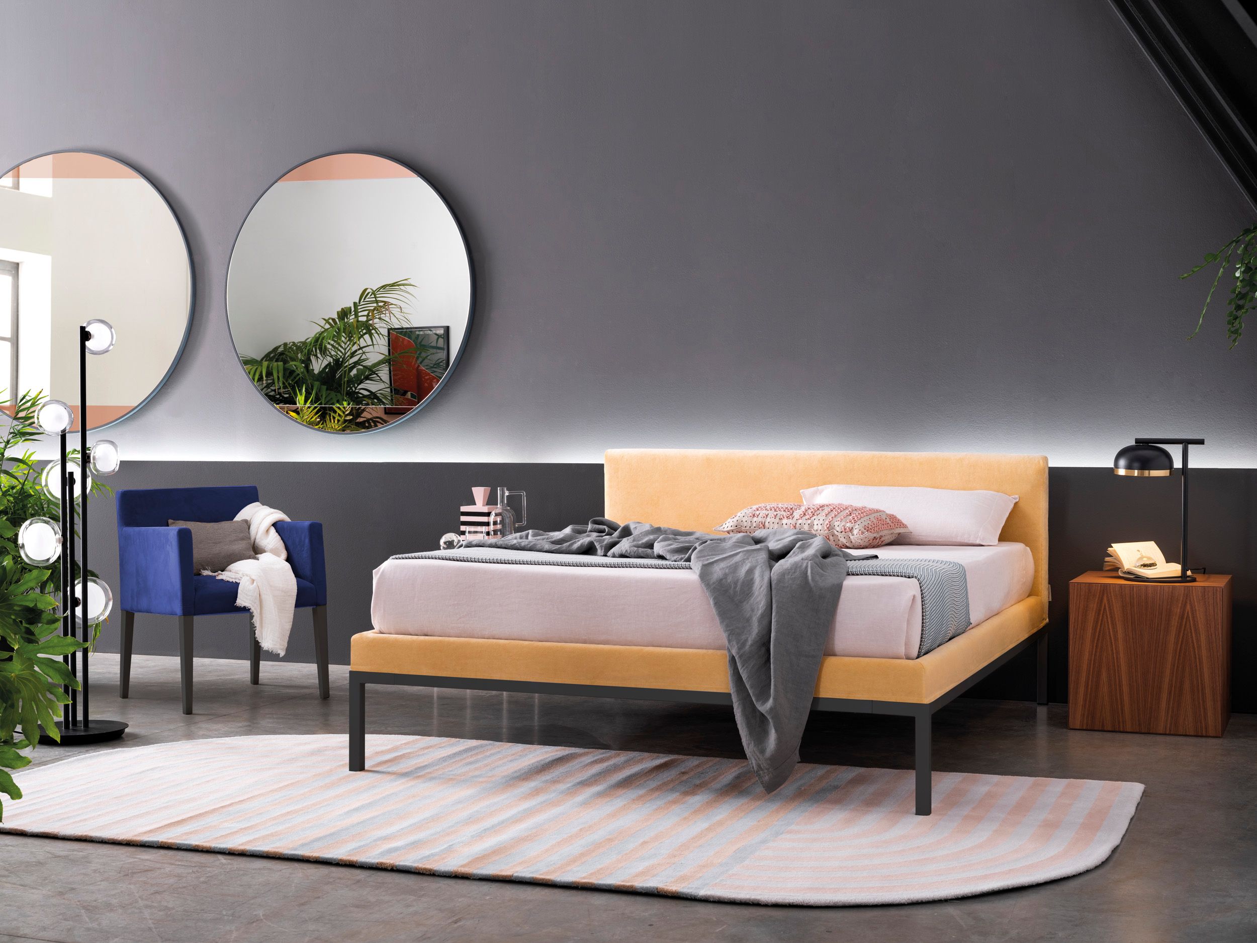 Съемная кровать с мягким изголовьем Frauflex Degrise ARCH-00079903 - Вид №3