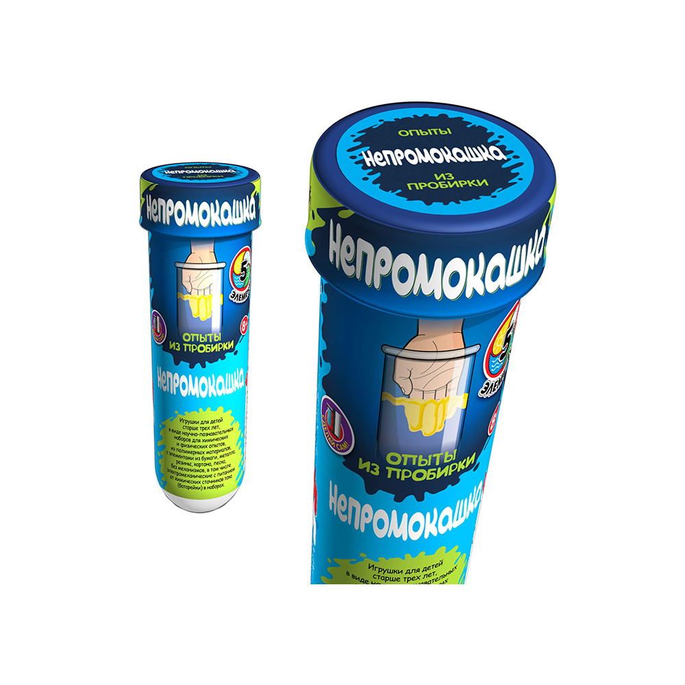 316 Мини опыты Бокс № 4 Непромокашка MASTER IQ 2 