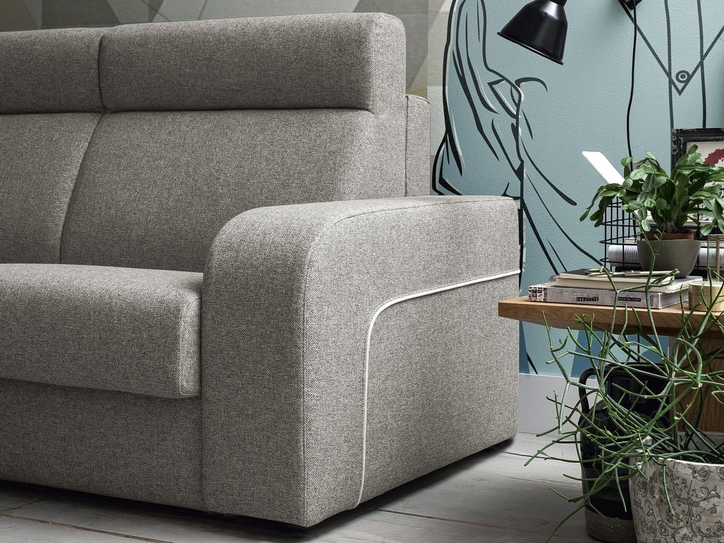 Двуспальный диван-кровать из ткани Felis Day &amp ARCH-00132500 - Вид №4