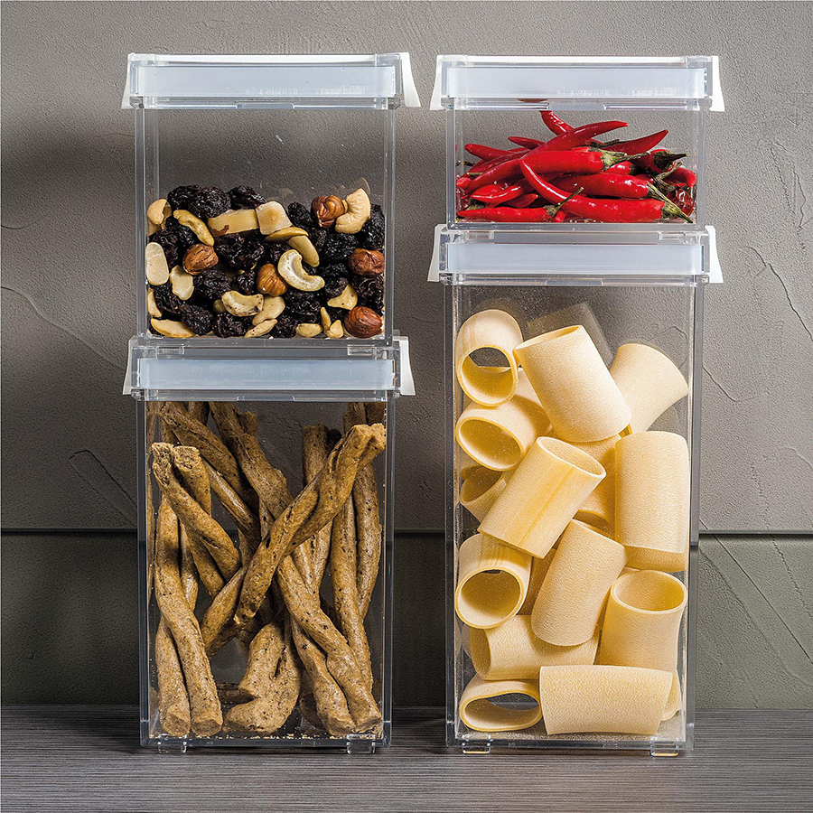 Контейнер с крышкой Kitchen Active S белый Guzzini 16920011 - Вид №1