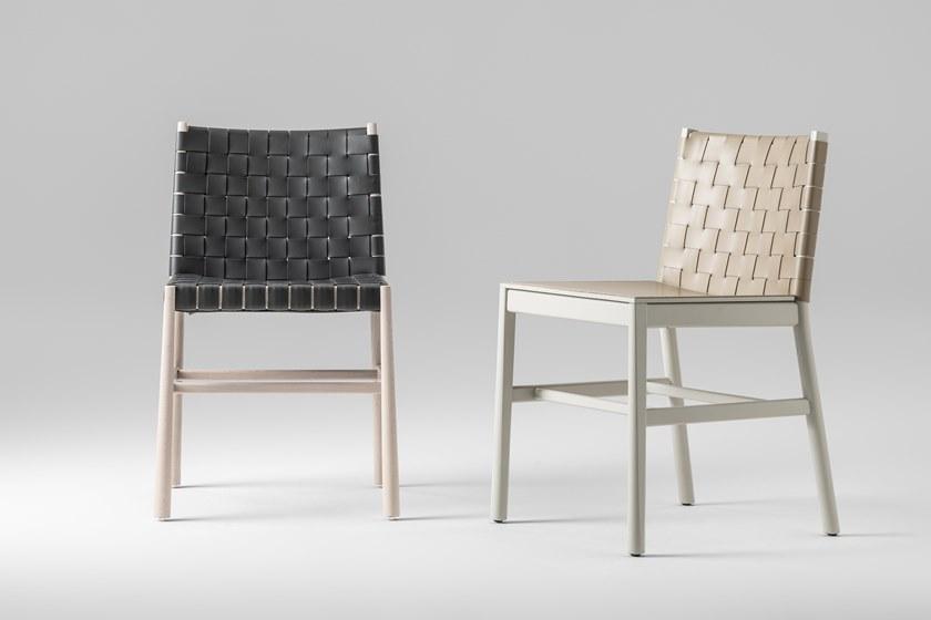 TrabA' Кожаный стул для ресторана Julie 0023-cu - Вид №5