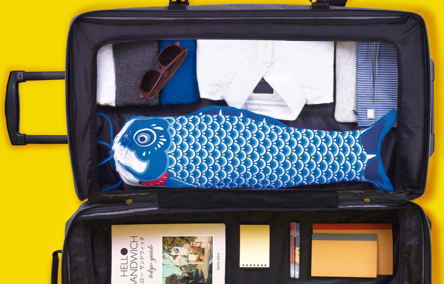 DYKITLBBL Дорожный мешок для белья koinibori синий Doiy  - Вид №3