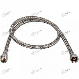 Гибкая подводка для воды НР 1/2 х ВР 1/2 STOUT - 1000 мм SHF0089081515