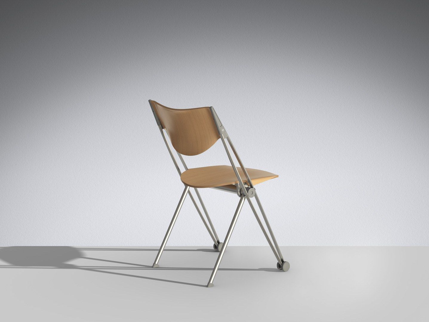 Складной стул для зала ожидания LAMM Conpass ARCH-00038319 - Вид №8