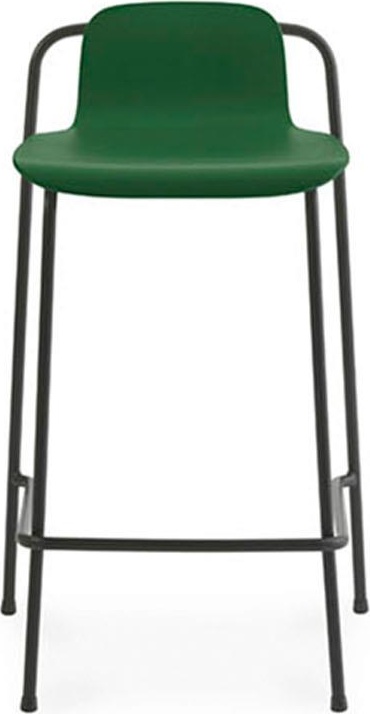 601794 Барный стул 65 см, черный, стальной, зеленый, Normann Copenhagen Studio - Вид №1