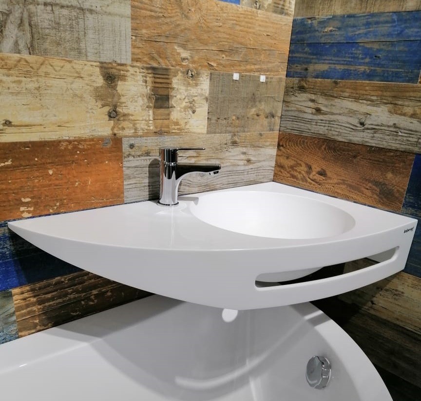 00922 Подвесная раковина настенная овальная Kolpa-San  белая  - Вид №1