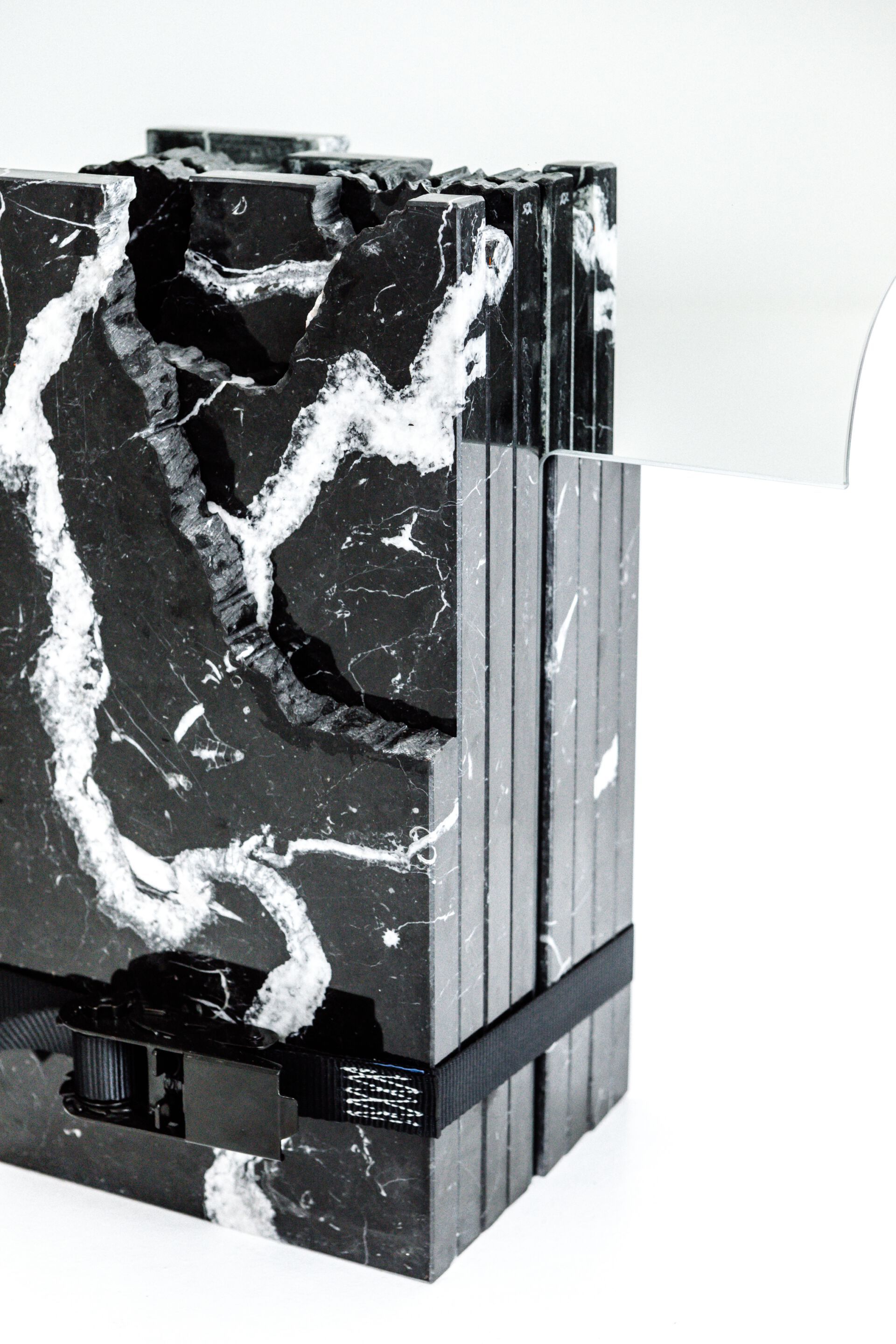 Черное Мраморное напольное зеркало Marquina Pistore Marmi SPROFONDO ARCH-00046209 - Вид №3