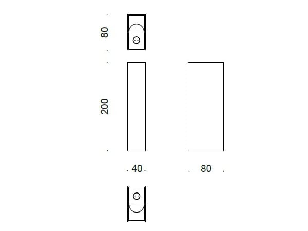 Алюминиевый настенный светильник 247LAB Twentyfour7 ARCH-00091719 - Вид №2