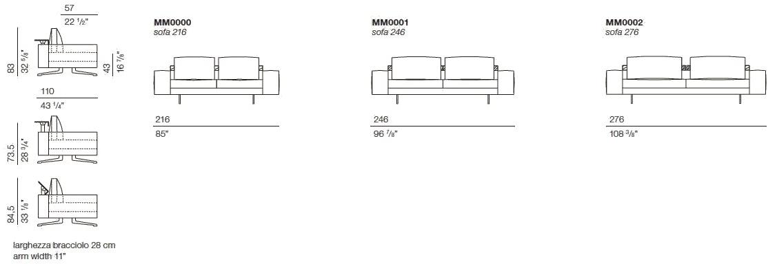 Bodema 2-х местный кожаный диван sun-id-1394676 - Вид №6