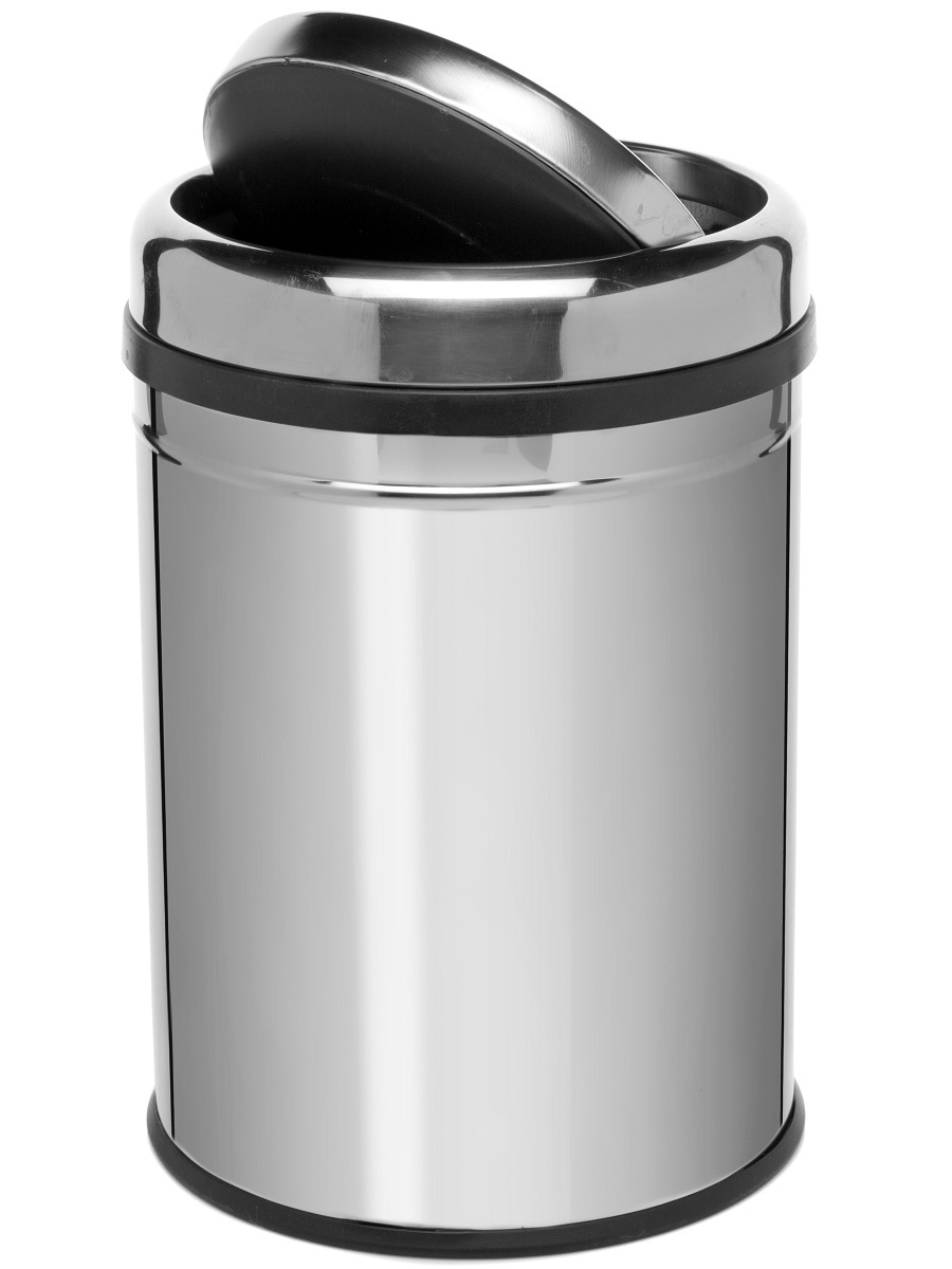 Вёдра с педалью и крышкой Libra 16L Chrome NAVAKO 11137 - Вид №1