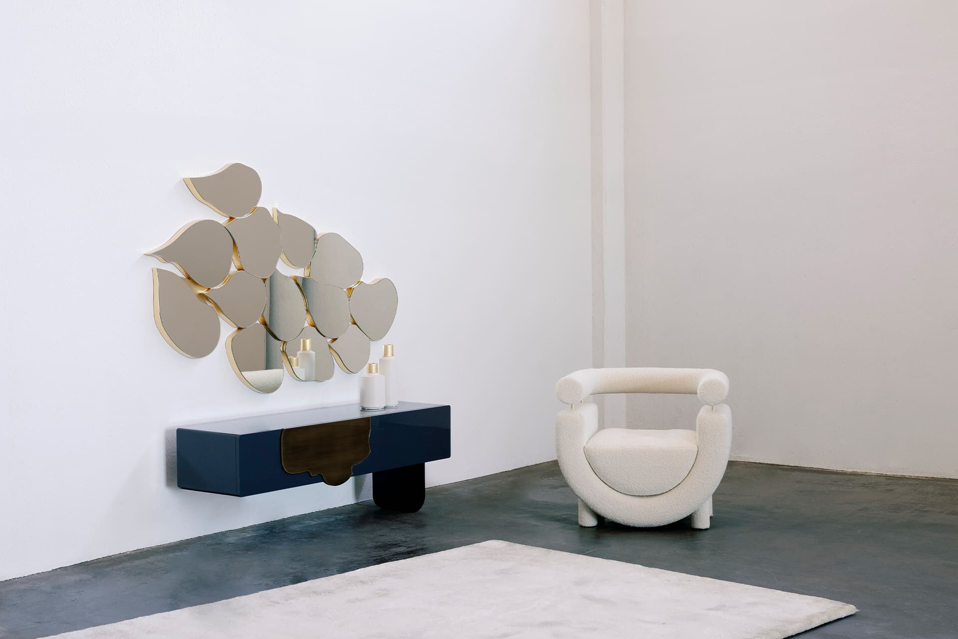 Тканевое кресло с подлокотниками Greenapple MEL ARCH-00109243 - Вид №8