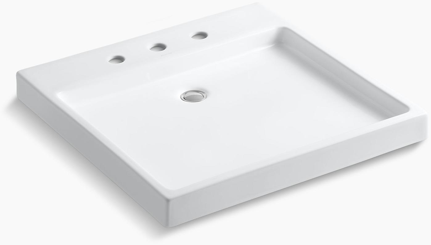 K-2314-8-96 Накладная раковина на столешницу  прямоугольная Kohler  - Вид №1