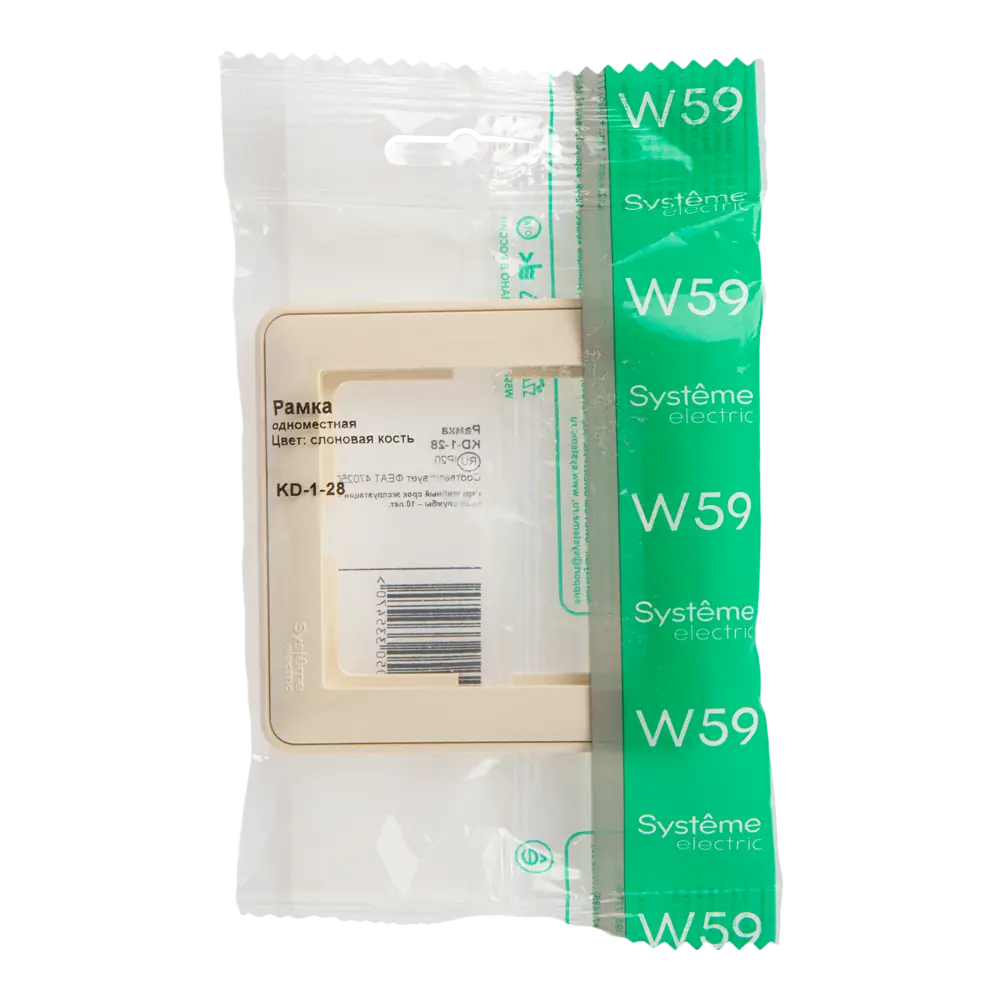 Рамка SYSTEME ELECTRIC W59 для розеток и выключателей - защита и стиль 18799375 STLM-0012758 - Вид №6