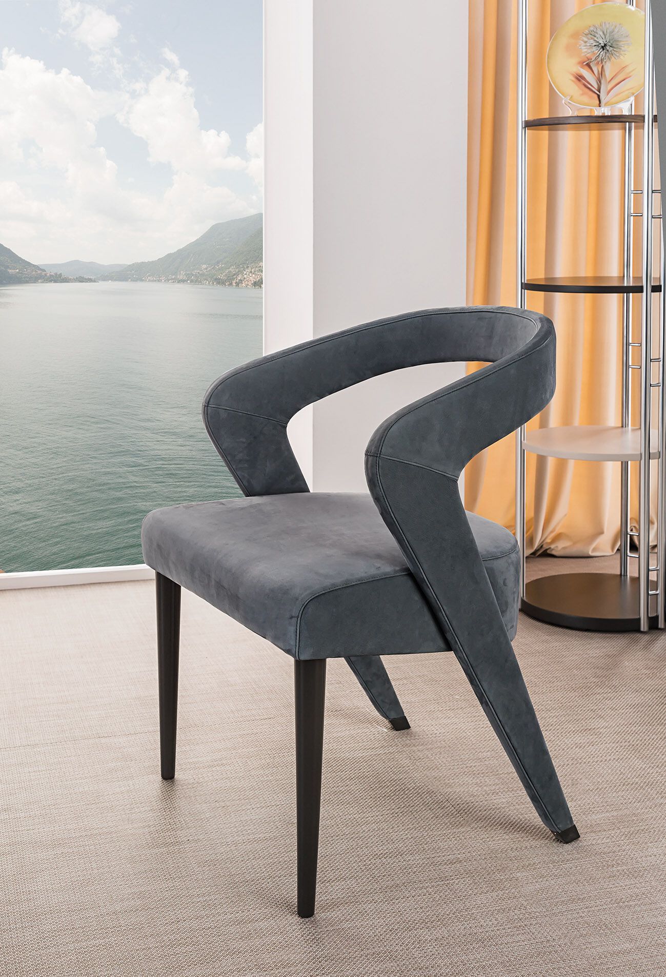 Кожаный мягкий стул Bizzotto Italia Atmosphera ARCH-00127967 - Вид №4