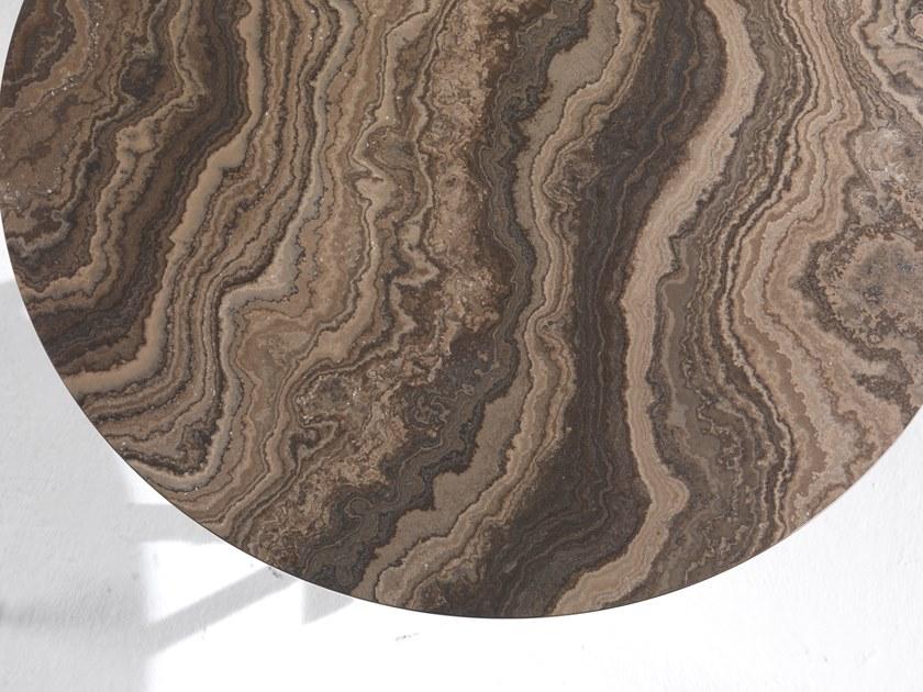 ETRO Home Interiors Круглый журнальный столик из мрамора эрамоза Samarcanda E.sam.232.a - Вид №3