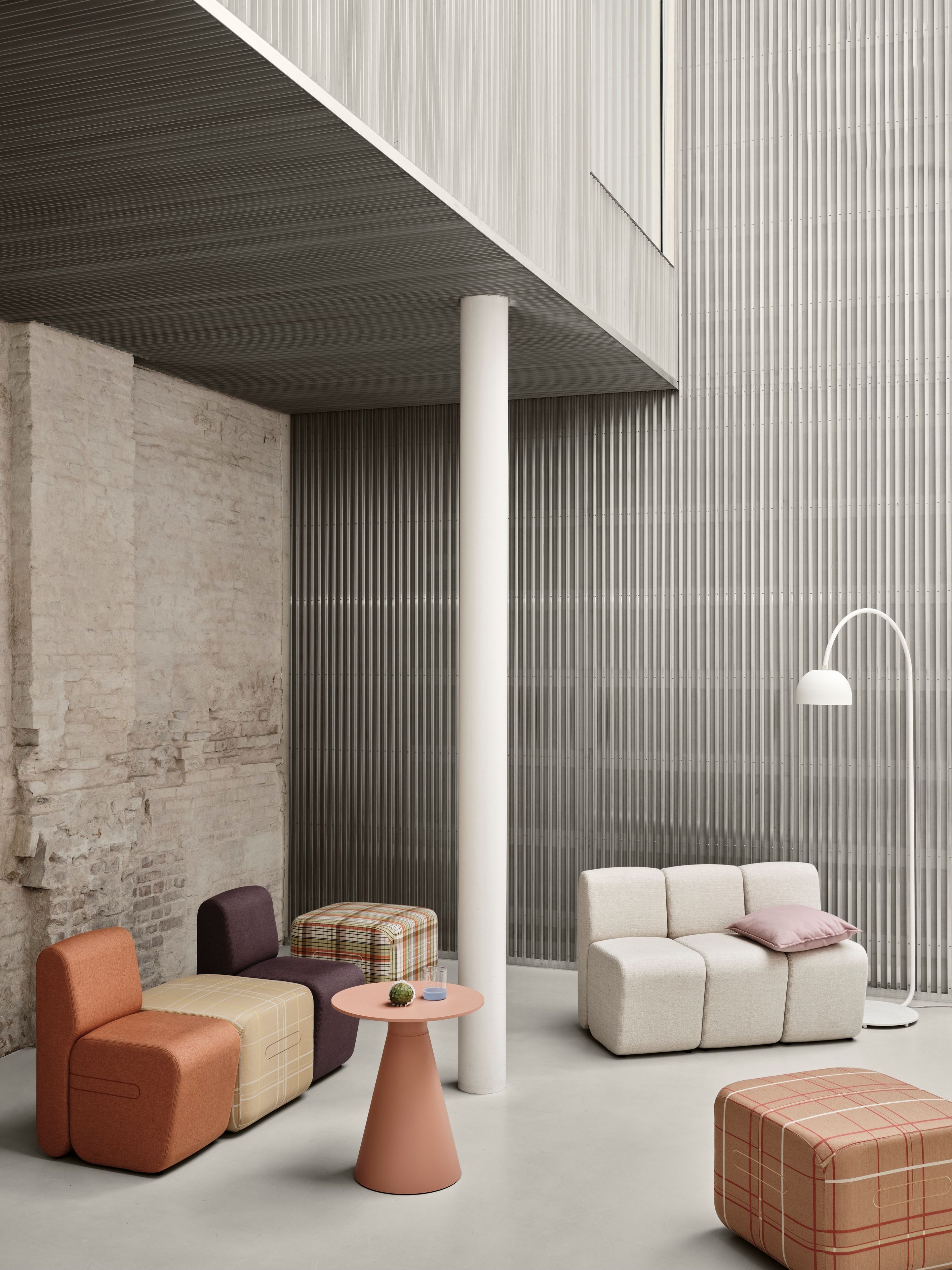 Квадратный пуф из ткани Bla Station ARCH-00129486 - Вид №27