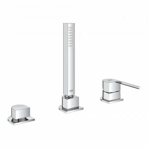 Смеситель для ванны на 3 отверстия GROHE Plus (23845003)