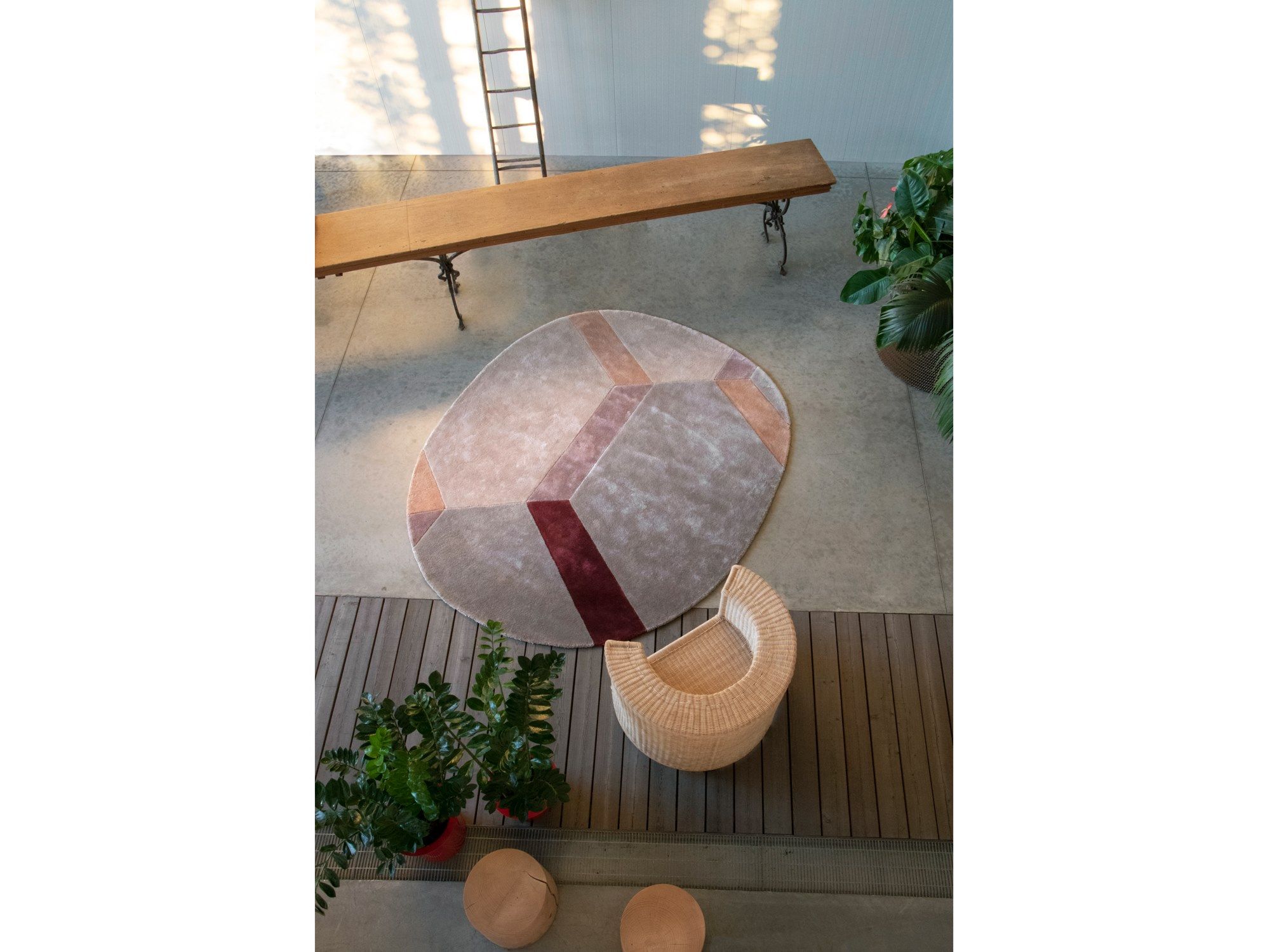 Ковер ручной работы из тенселя G.T.DESIGN Cobblestone ARCH-00133069 - Вид №4