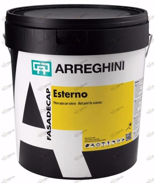 CAP ARREGHINI Матовая краска для экстерьера Fasadecap sun-id-1499407