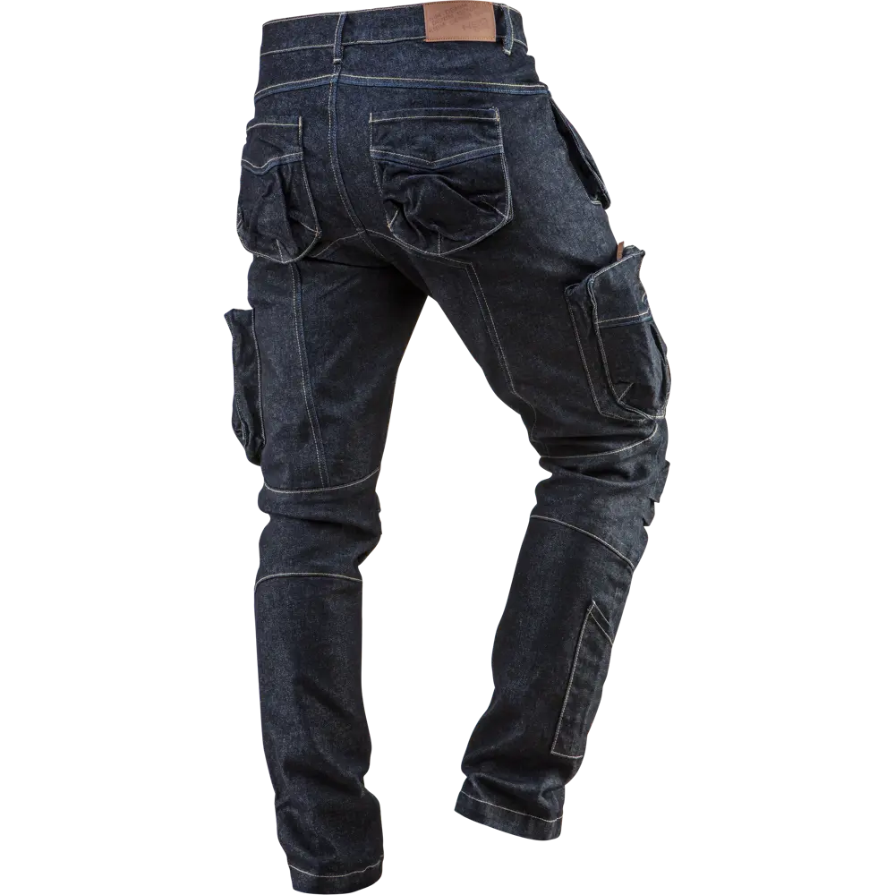 Брюки рабочие 5 карманов Neo Tools Denim темно-синие размер S рост 175 84789475 STLM-2153692  - Вид №1