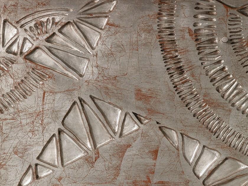 Cantiero Комод с серебряными листами с распашными дверцами с ящиками Étoile day El001s - Вид №1