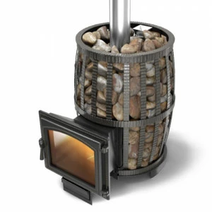 Банная печь Везувий Легенда Русский пар Ковка 18 (240) с закрытой каменкой