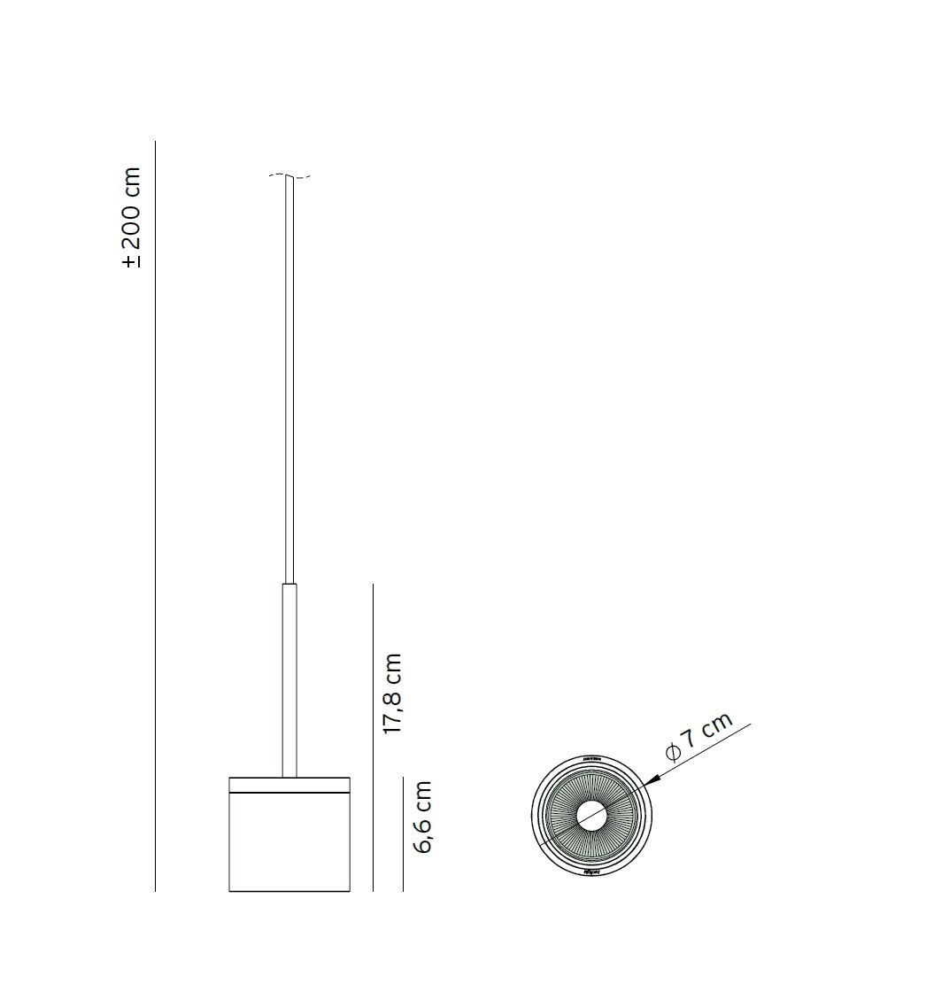 Металлический светодиодный подвесной светильник AXOLIGHT Pivot ARCH-00104318 - Вид №5