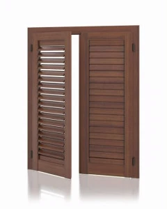 Kikau Алюминиевый ставень с регулируемыми ламелями с перекрытием ламелей K90