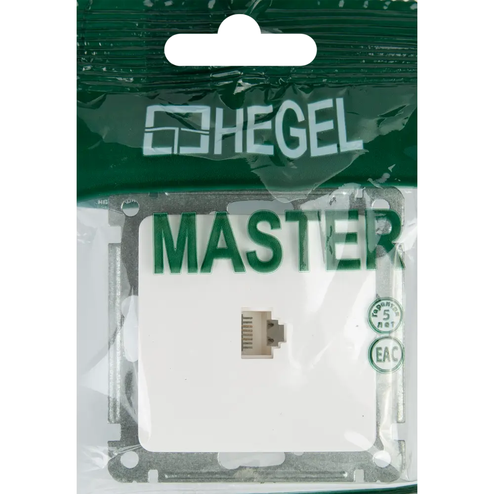 Телефонная розетка встраиваемая Hegel РСТ-400 цвет белый 82493721 STLM-2100066  - Вид №4