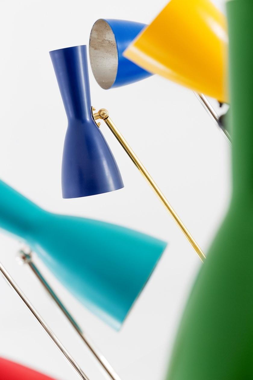 Il Bronzetto Регулируемая настольная лампа из латуни Wormhole Wor04 - Вид №9