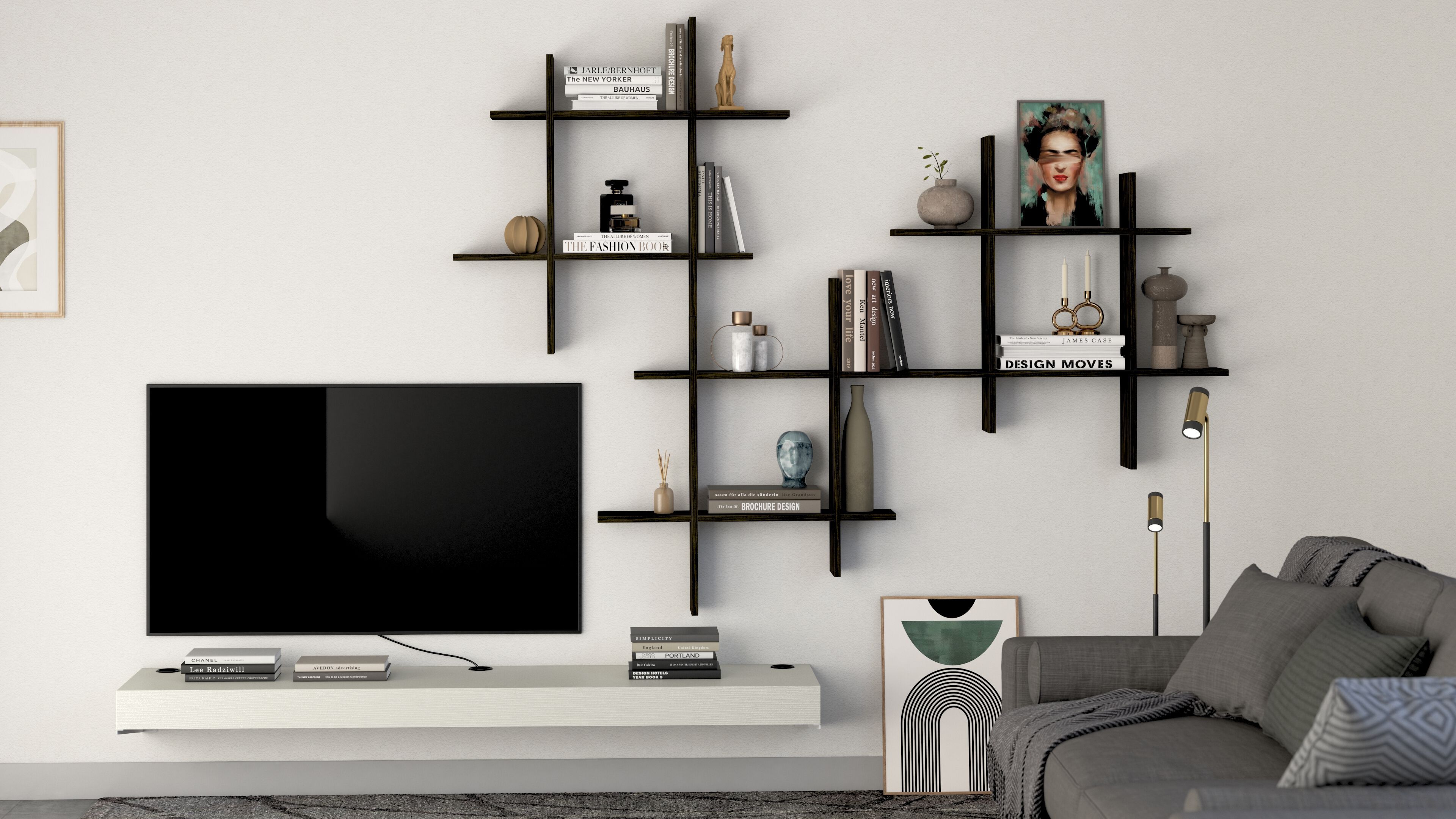 Меламиновая полка Mobili Fiver Анжелика ARCH-00112859 - Вид №4