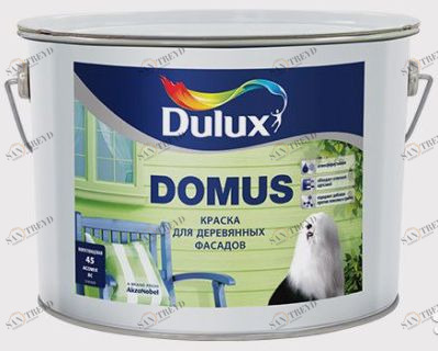 Краска Dulux Domus / Дулюкс Домус для деревянных фасадов полуглянцевая 10л 5673