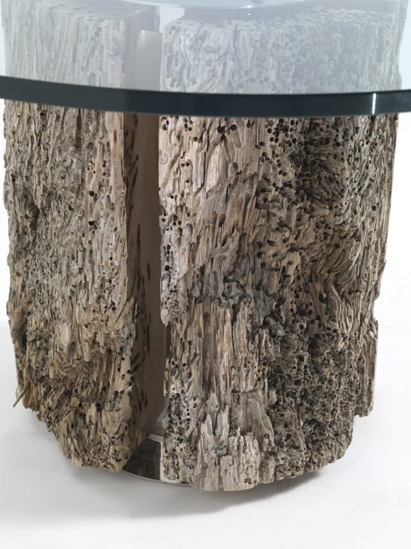 Круглый стеклянный журнальный столик Riva 1920 Briccole ARCH-00047039 - Вид №3