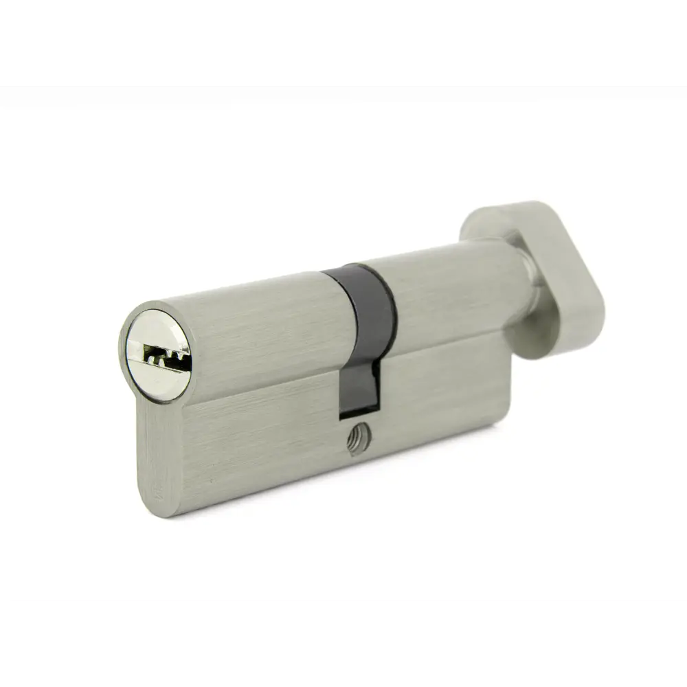 Цилиндр Palladium 40x40 мм ключ/вертушка цвет никель 84614084 STLM-2102499 