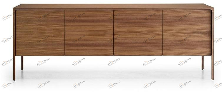 Punt Буфет из орехового дерева с распашными дверцами Tactile sun-id-1484050