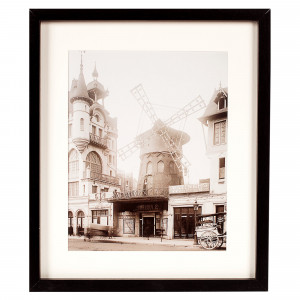 18094279 Постер в раме 33x40 см «Мулен Руж»