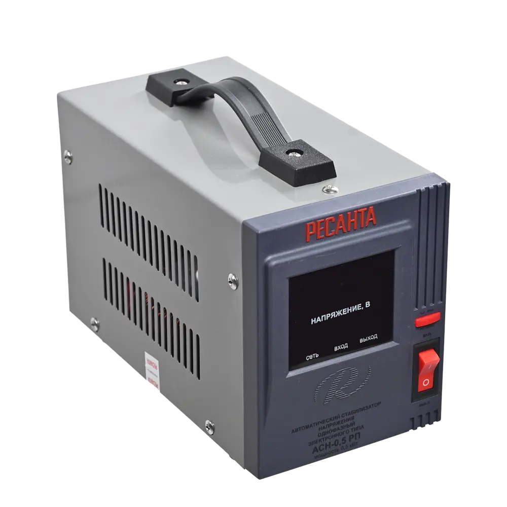 Стабилизатор напряжения Ресанта АСН-0.5 РП 0.5 кВт STLM-2180211 - Вид №11