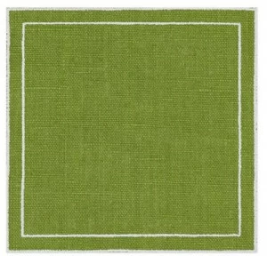 La Gallina Matta Льняная подставка Doppio quadro