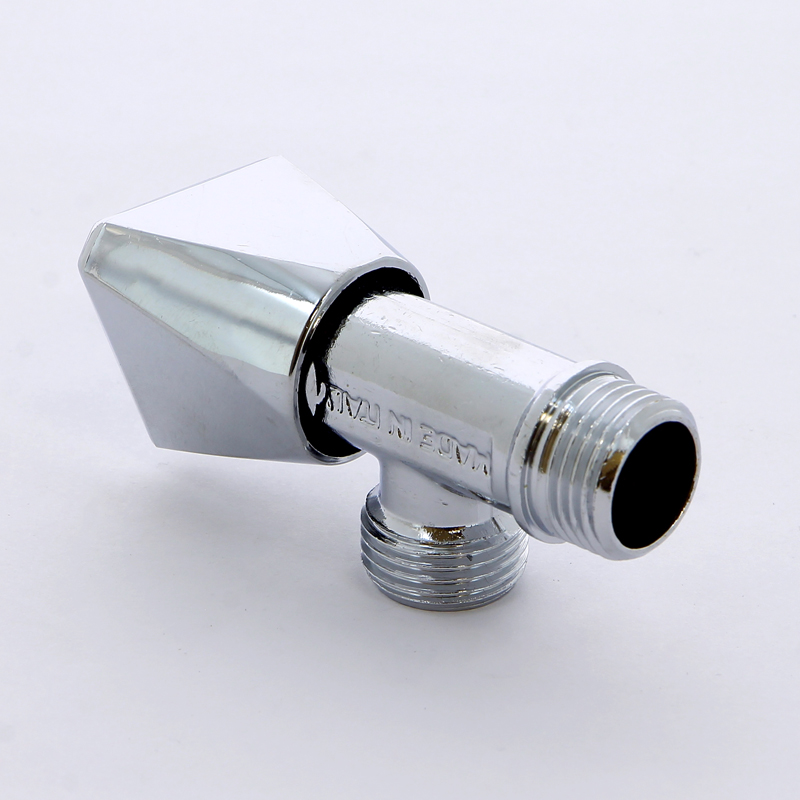 Вентиль угловой компактный универсальный хромированный ITAP 1/2"х1/2" 48812 - Вид №3