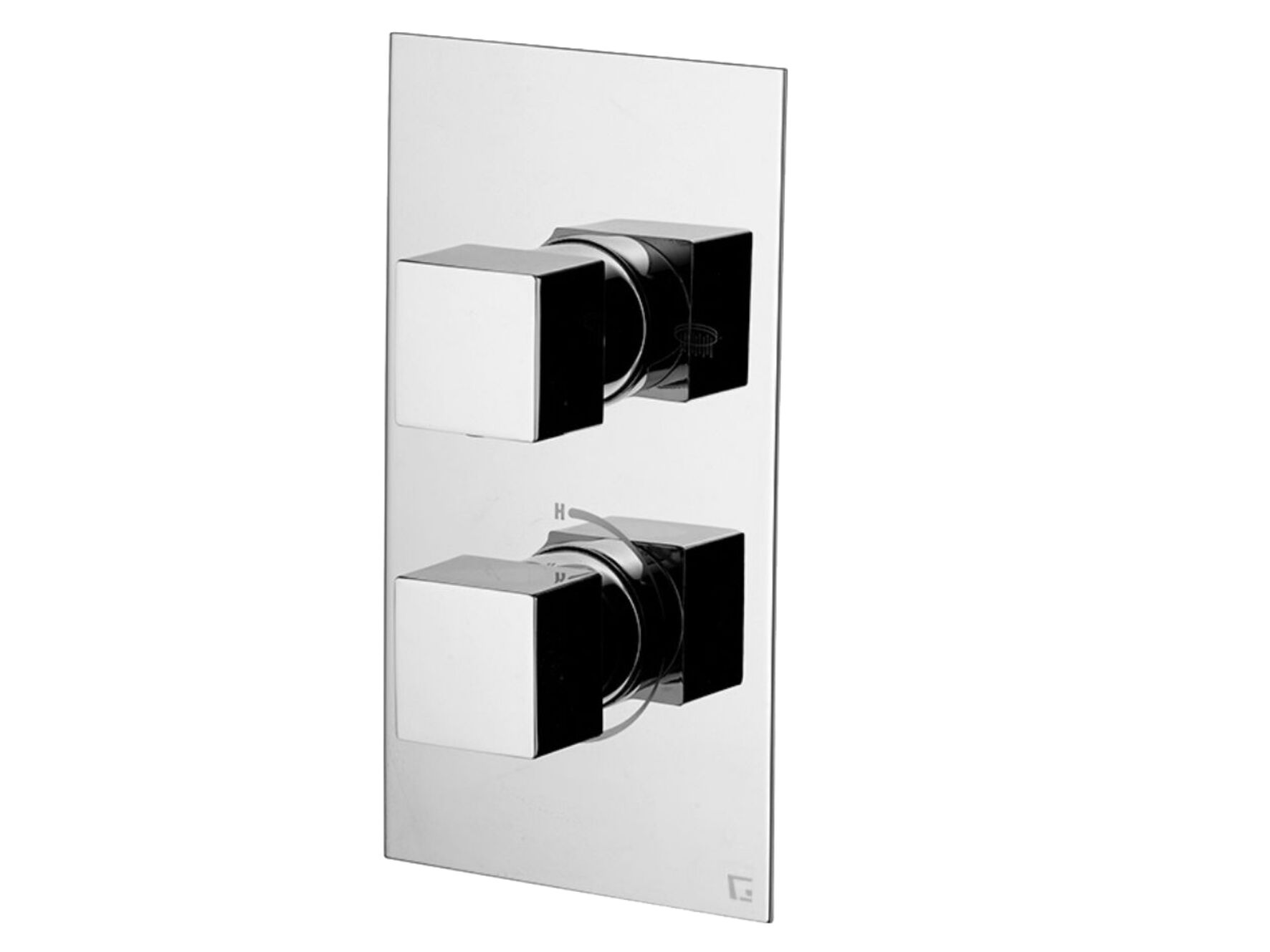 Термостатический встраиваемый смеситель для душа GATTONI Kubik ARCH-00125677 - Вид №1