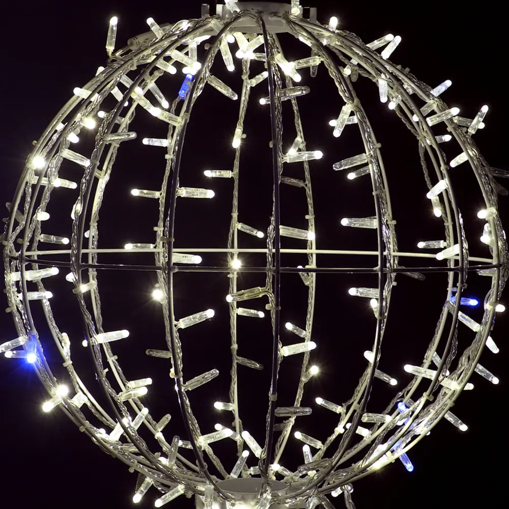 Светящаяся электрическая фигура Шар 50 см 200 LED пластик теплый белый свет 86303140 STLM-2077240 Santreyd  - Вид №1