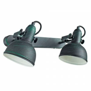 Спот настенный на 2 лампы зеленый Martin A5213AP-2BG ARTE LAMP MARTIN 00-3926211 Зеленый