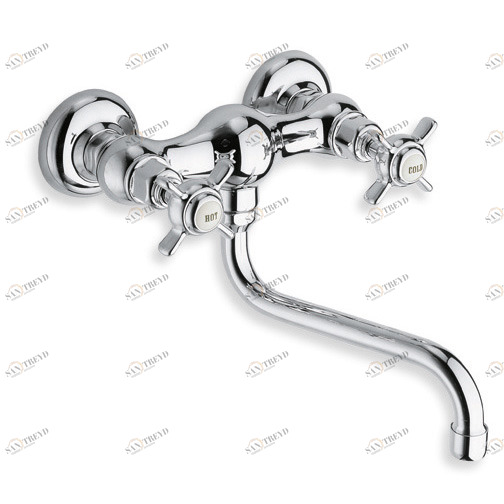 CRIKL400 Смеситель для кухни настенный Cristina Rubinetterie 